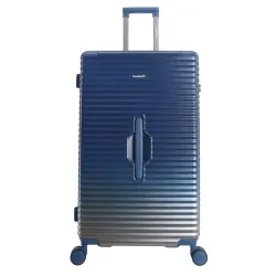 Duża walizka Saxoline Elite Trunk niebieska 131l